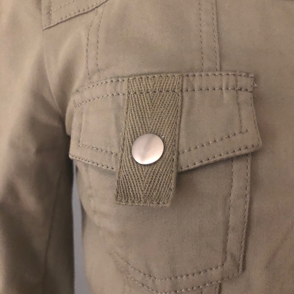 WHBM Field Jacket in Military Green - Picture 5 of 12